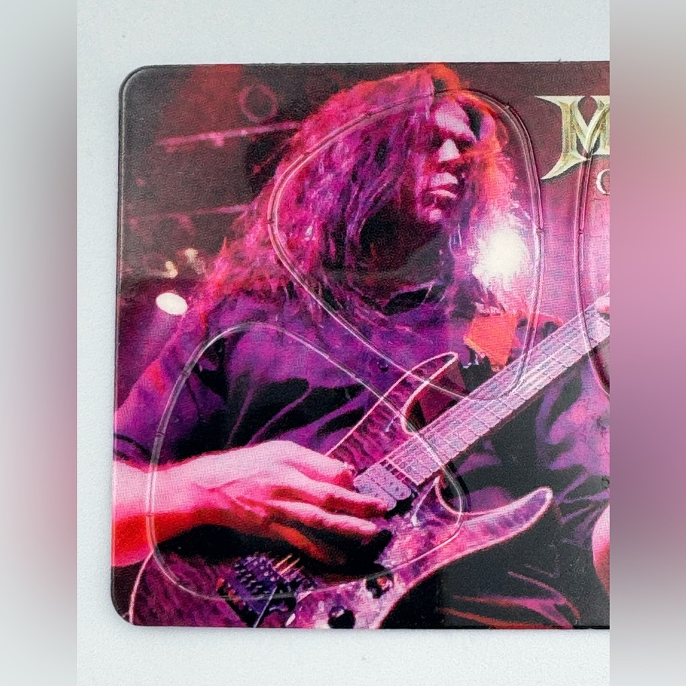 Megadeth Chris Broderick Cyber Army Guitar Pick Card‎ Set Fan Club Exclusive - Picture 4 of 11